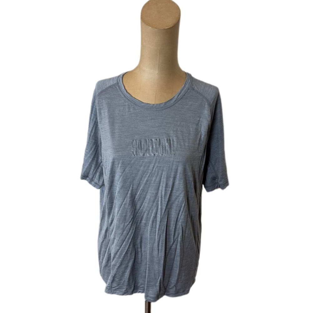 Smartwool Active Gray Men’s Basic Tshirt Size med… - image 1